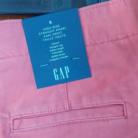 GAP High Rise Ankle Khaki - Picture 2 of 7